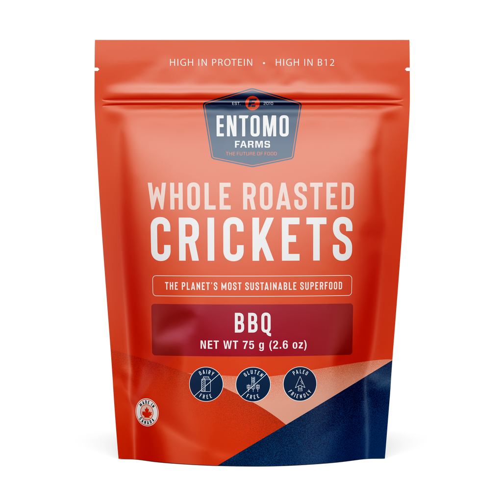 Flavoured Whole Roasted Crickets (75g) – Entomo Farms